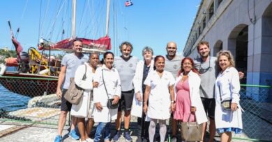 Velero Open Arms regresa a Cuba con más de siete toneladas de ayuda para hospitales (+ Video)