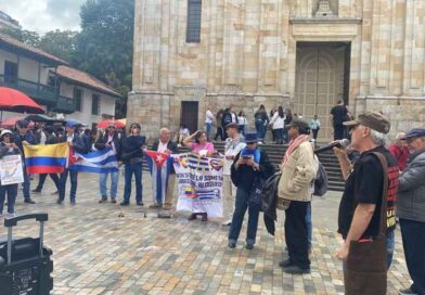 Activistas solidarios reclamaron en Colombia cese del bloqueo a Cuba