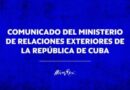 Minrex: Cuba reitera su rechazo a los intentos de EE.UU de involucrarla en el conflicto en Ucrania