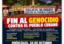 Bajo el lema “¡Abajo el bloqueo!”, Miami convoca una concentración por Cuba