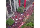 Cerca de un millón de brasileños abarrotan la Avenida Paulista en respaldo a la reelección de Lula